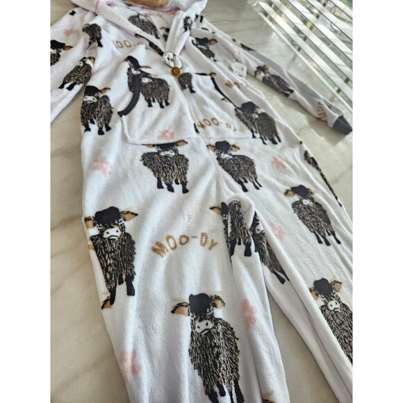 New Holiday Time Women's Cowgirl Sleepwear with Hood and Bell, NWT - Picture 4 of 15